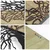 Murmure des Feuilles -1 - Green, Black GreenBlack Decorative Wooden Wall Accessory