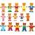 Woody Dressing Bear Family