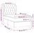 Vidaxl Box spring postelja z vzmetnico modra 80x200 cm blago