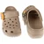 Crocs Classic Platform Dipped Buckle Clog Bež