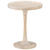 Vidaxl Stranska mizica O 60x75 cm trden mangov les