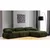 ATELIER DEL SOFA Fotelja Bubble 1R Green
