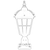 Opviq Spoljna zidna lampa BSU-68183-BSY-K, 45 cm, E27, 40W, IP65, Crna