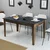 Hanah Home Milan 513 Trpezarijski sto, TamnoSivi-Braon