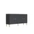 Hanah Home komoda Simple 180, 180 cm, antracit