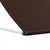 Vidaxl Senčnik Rjava 250 x 150 cm 180 g/m2 poliester s PU premazom