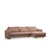 Atelier del Sofa Lily Corner Right Ugaona garnitura, Pink