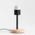 Brilagi - Stona lampa BOBO WOOD 1xE27/25W/230V hrast/crna/bela/ružičasta/vile