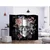 artgeist Paravan Skull And Flowers I, 5-Delni, Dvostranski