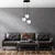 Opviq Luster Orbital-20-14046, 45x45x120cm, IP20, Belo-crni