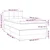 Vidaxl Box spring postelja z vzmetnico svetlo siv 100x200 cm blago