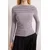 Trendyol Milla ženska bluza Twoaw25Bz00109, taupe-bež