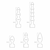Ouch – Rechargeable Anal Set, 6 kom