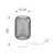 Braytron Dekorativna stona lampa BRY-W001T-1H-1xE27-DRVO
