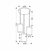 Wels Viseća Lampa  Crna + Drvo 3x40W E27