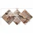 Wallity slika 4MDF2453407, 60x115 cm, 4 dijela