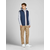 JACK & JONES Brezrokavnik, modra