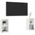 TV ormarići 2 kom bijeli 72 x 35 x 36,5 cm konstruirano drvo
