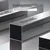 Fanshe Klub sto, 120x45x60 cm, Crni