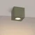 Sollux SL.1845 - Spot svetiljka QUAD 1xGU10/10W/230V beton/zelena