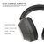Bluetooth slusalice Fantech GO Tune WH06 tamno sive