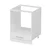 Hanah Home kuhinjski element Minar 7955, 60 cm, beli