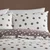 Bela/temno rjava enojna posteljnina 135x200 cm Polka Dot – Catherine Lansfield