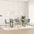 Vidaxl Jedilni stoli 6 kosov Cloud Grey Fabric