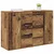 Komode s ladicama Corona 2 pcs Staro drvo 59 x 39 x 80 cm