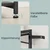 Songmics Kuhinjska polica 42x90x167.3 cm rjava
