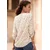 LASCANA Bluza  kremna / karamel