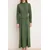 Trendyol Modest Ženska haljina Tctss26Eb00040, Kaki