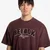 Majice Reebok Elevated Athletic Varsity T-Shirt Dark Cocoa L