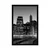Plakat nočni New York v črnobeli varianti - 30x45 silver