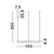MOTIF VISILICA LED 60W/2700-6000K/4165lm/DIMM/IP20/MESING ZLATNA