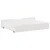 Ladice ispod kreveta 2 kom bijele 85x55x17 cm od borovine