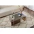 Hanah Home Klub sto Vetrino, 105x65x40cm, Braon