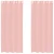 vidaXL Voile zavese z vponkami 2 kosa roza 140x245 cm