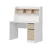 Hanah Home radni sto Orina, 120 cm, beli / orah