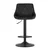 Oskar Barska stolica Kast black / black baza