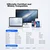 Eaget USB Flash memorija, 128GB, Lightning, Crna