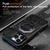 Maska Bibercas Matrix za iPhone 14 Pro Max, Crna