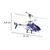 WOWO Mini RC helikopter na daljinsko upravljanje - moder