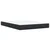 Vidaxl Box spring posteljni z vzmetnico črn 140x190 cm žamet