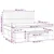 Vidaxl Box spring postelja z vzmetnico roza 200x200 cm žamet