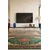 Hanah Home TV komoda Ilay, 180 cm, antracit / travertin / zlatna