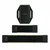 CAPDASE Water-Resistant Armband (iPhone 4,7 in 139x69x8 mm) Posh 141A Black/Gold