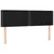 Vidaxl Box spring posteljni z vzmetnico črn 140x190 cm blago