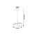 Rabalux Visilica Serena, LED 15W, D45cm
