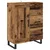 Highboard s ladicama 2 pcs Staro drvo Konstruirano drvo
